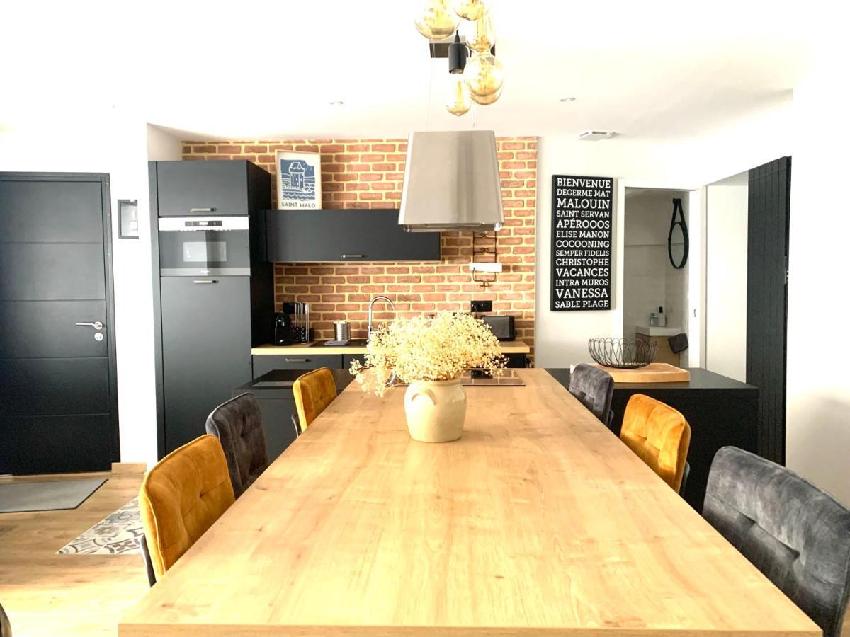 L'Atelier - Rdc - Plage 50M - Remparts 500M Сен-Мало Экстерьер фото