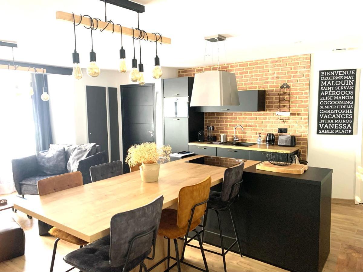 L'Atelier - Rdc - Plage 50M - Remparts 500M Сен-Мало Экстерьер фото